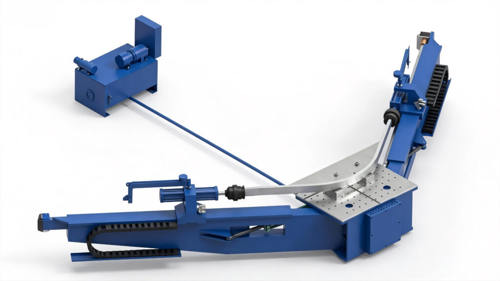2D Stretch Forming Machine