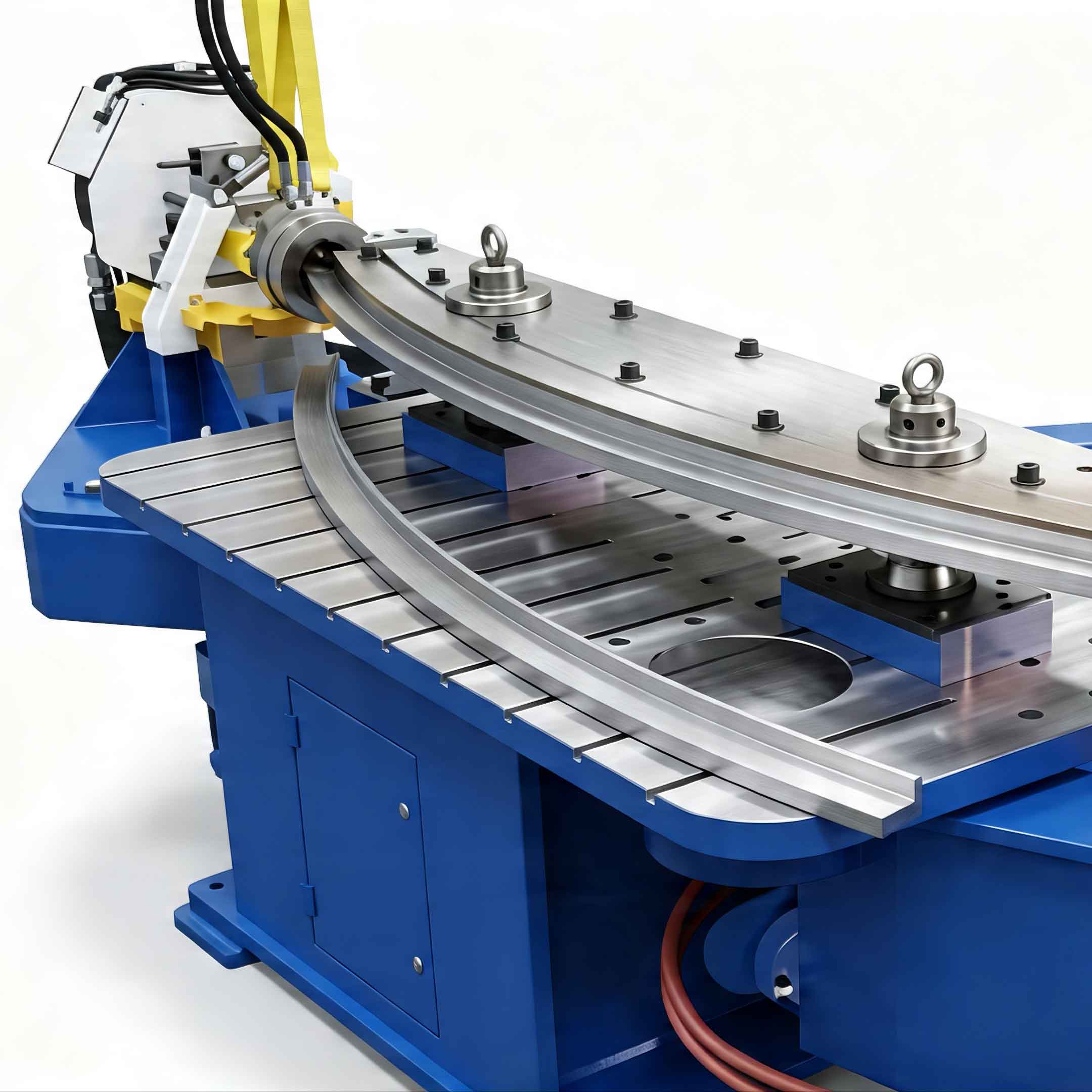 Longitudinal Stretch Forming Machine