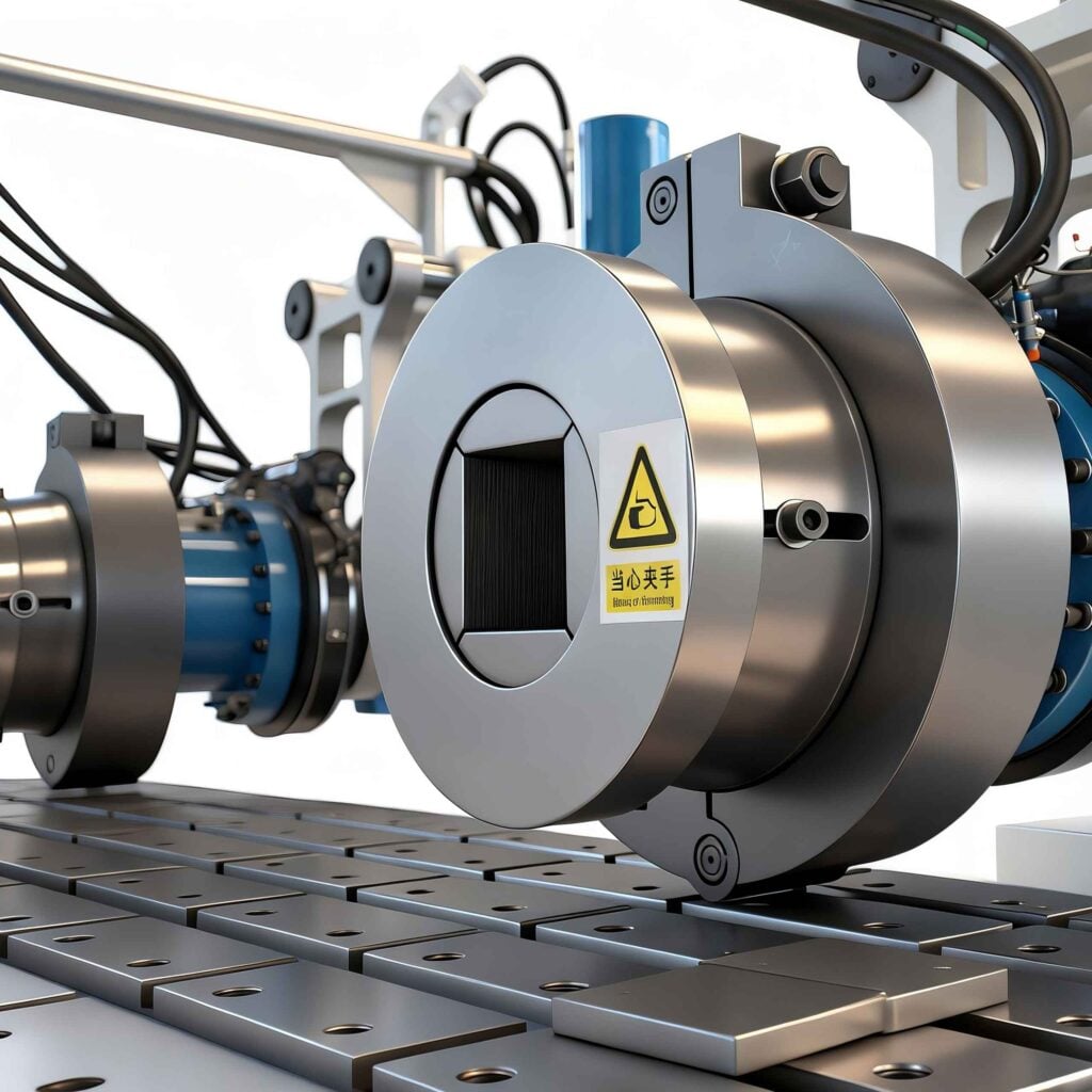 cnc stretch forming machine gripper jaws